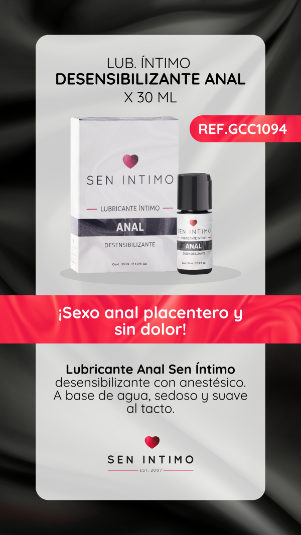 Dilatador Anal Desensibilizante X Ml Sen Intimo Sexshop En Colombia