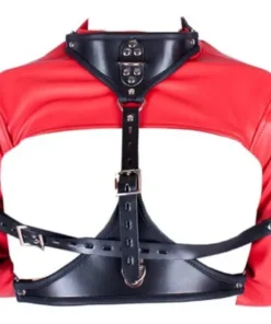 Chaqueta de fuerza de cuero