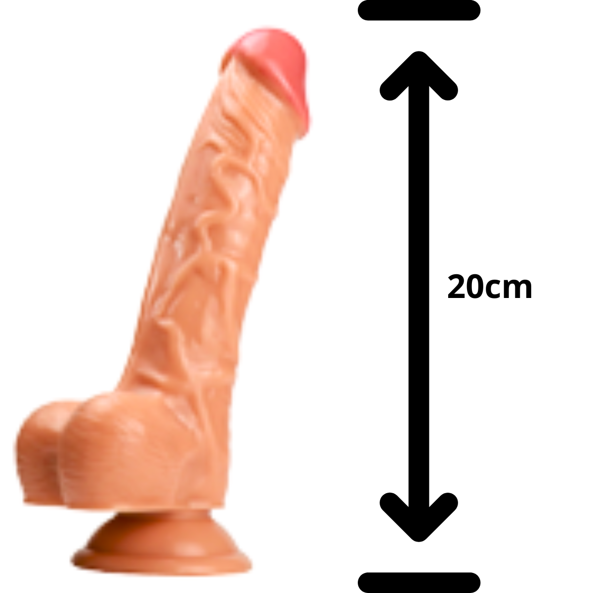 Dildo consolador La Bichota 20CM