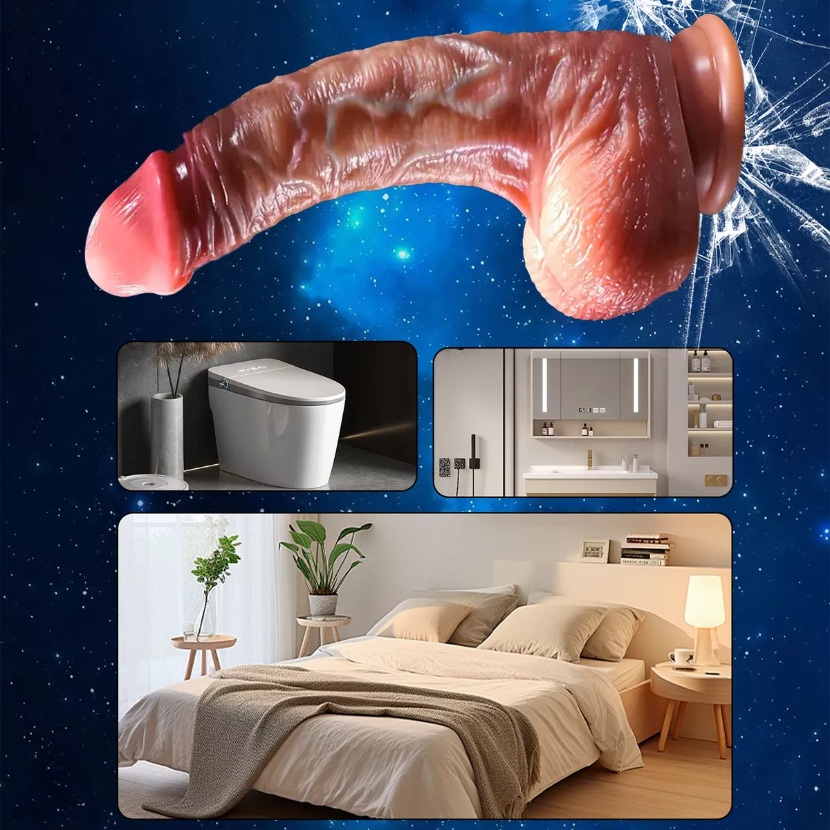 Dildo consolador La Bichota 20CM - Image 4