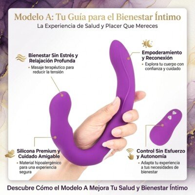 vibrador de doble penetración para less o pegging