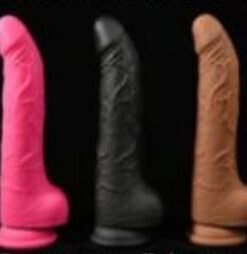 Dildo realista con bolitas