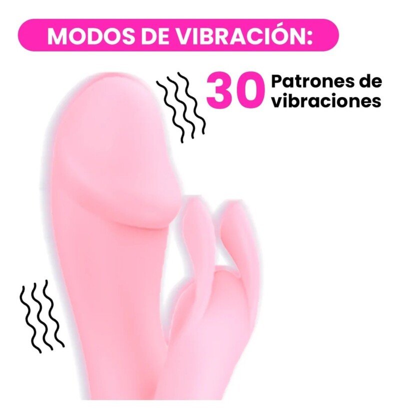 Vibrador dildo Masturbador Punto G Clítoris Juguete Sexual - Image 4