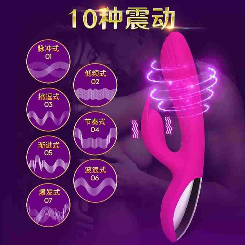 Vibrador sexual USB a prueba de agua