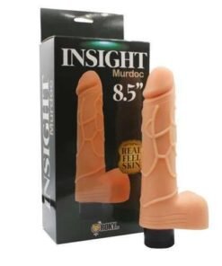 Vibrador Consolador Realistic con Luz Led