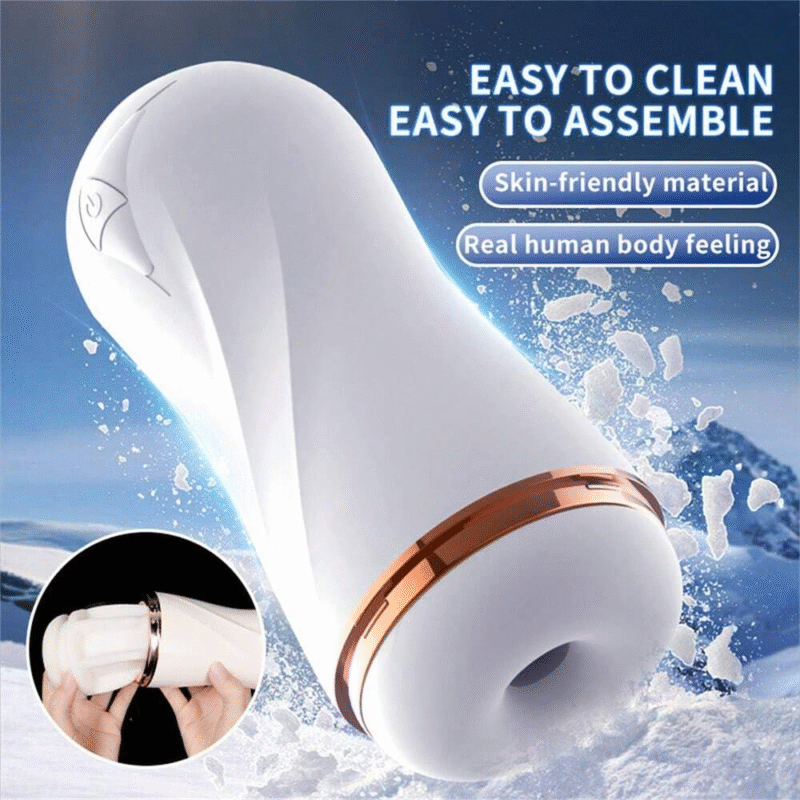 Vagina Realista Masturbador Masculino Flexible VIBRACION