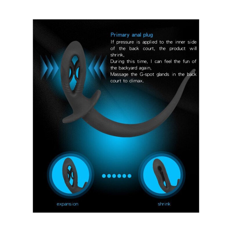 Plug Anal con Cola de Silicona - Image 4