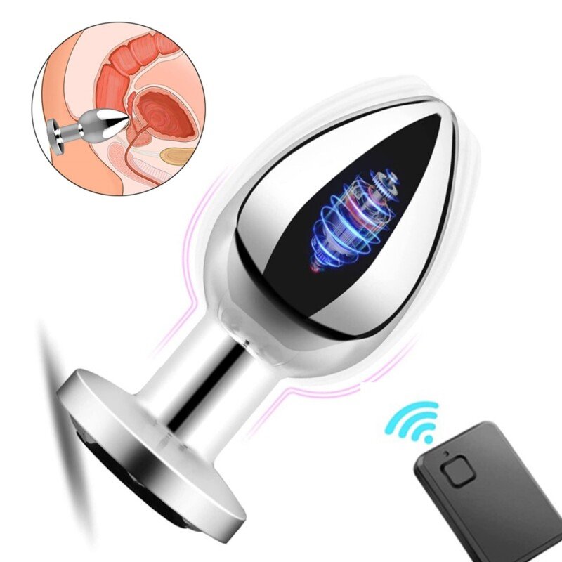Vibrador Anal para Hombres y Mujeres
