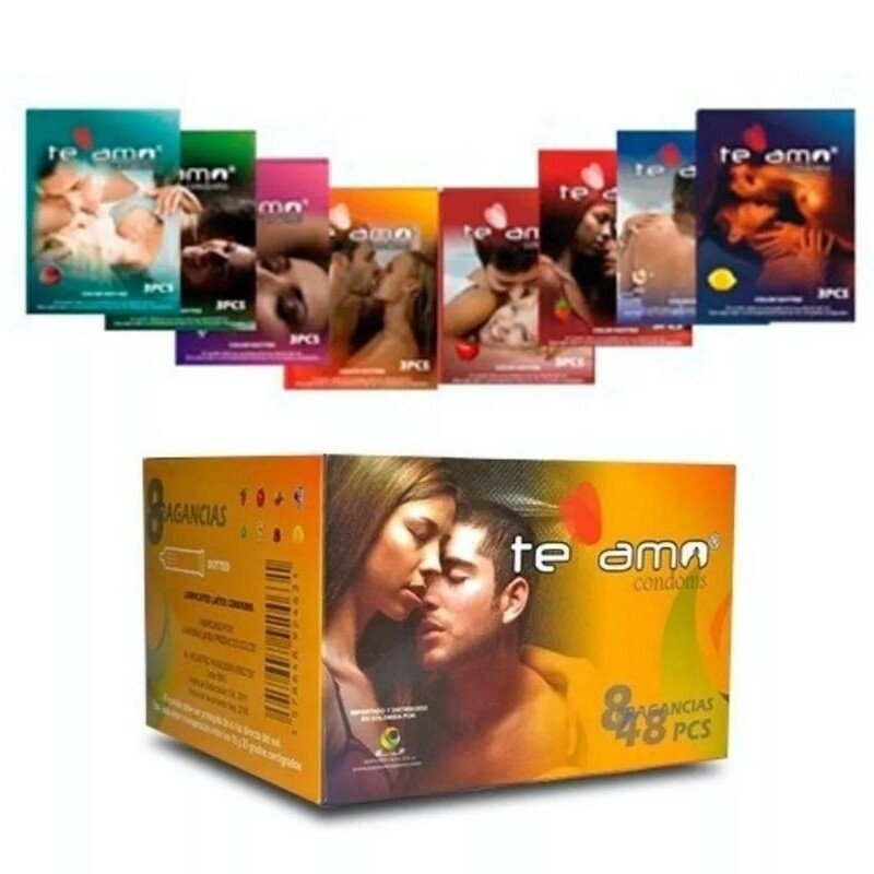 Condon Masculino Te Amo Caja X 144 Unidades – Sexcretos