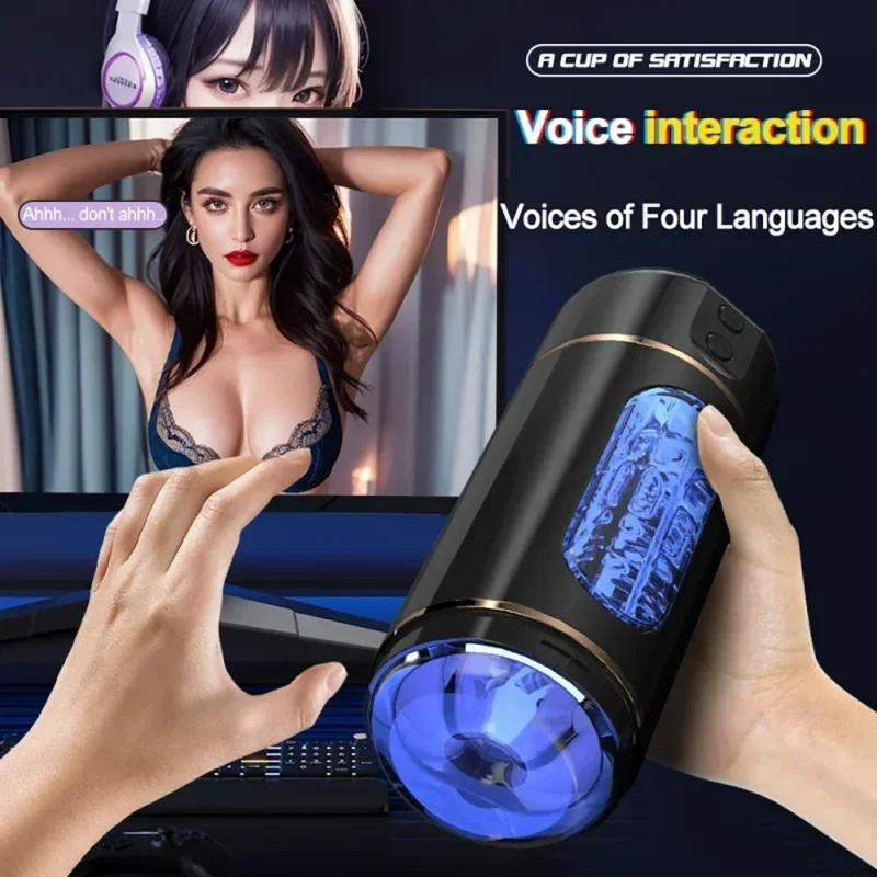 Vagina Realista Masturbador Masculino USB VIBRACION - Image 3