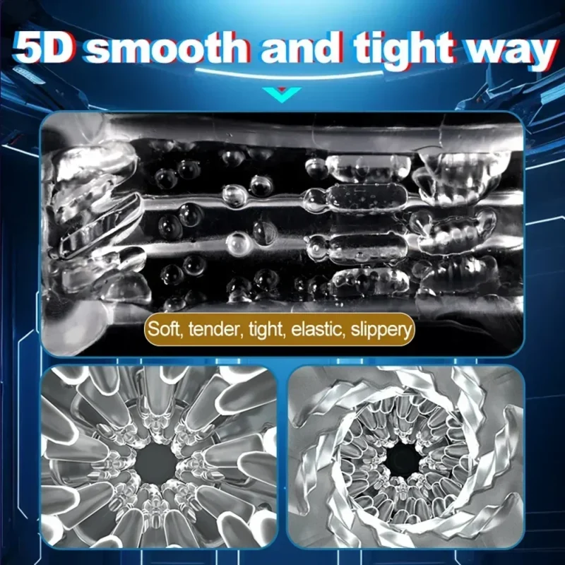 Vagina Realista Masturbador Masculino USB VIBRACION - Image 4