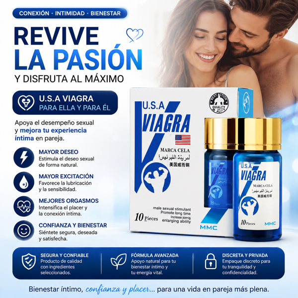 Potencializador íntimo masculino suplemento natural en tabletas