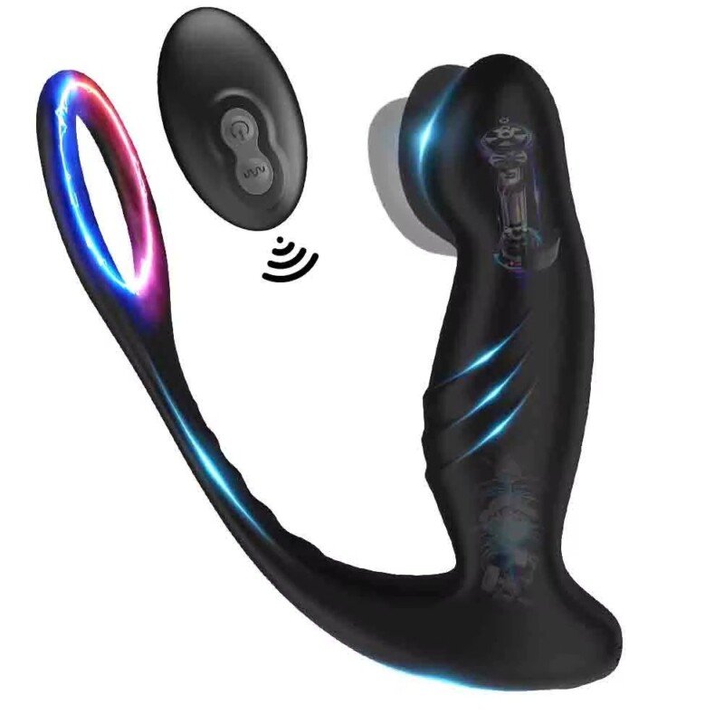 Masajeador de próstata con anillo y vibracion - Image 3