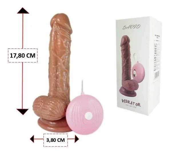 Vibrador con Chupa con Control