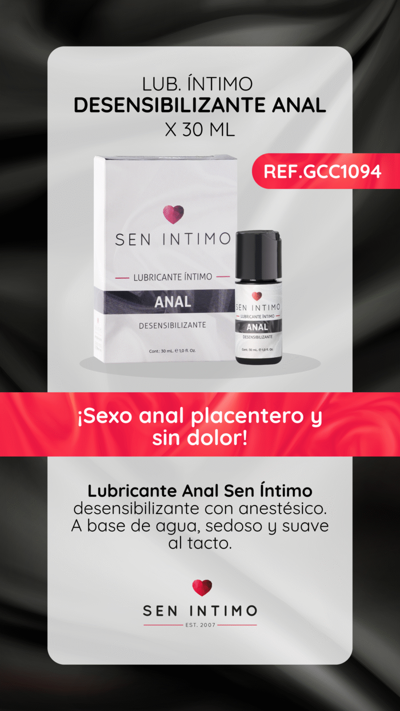 Dilatador Anal Desensibilizante  X 30 Ml Sen Intimo - Image 3
