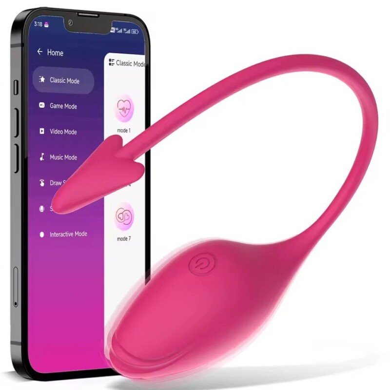Vibrador a Distancia Aplicación Bluetooth de una ciudad a otra