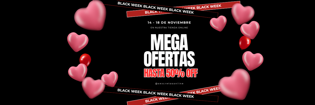 Black Week Sexcretos — Ofertas del 14 al 18 de noviembre