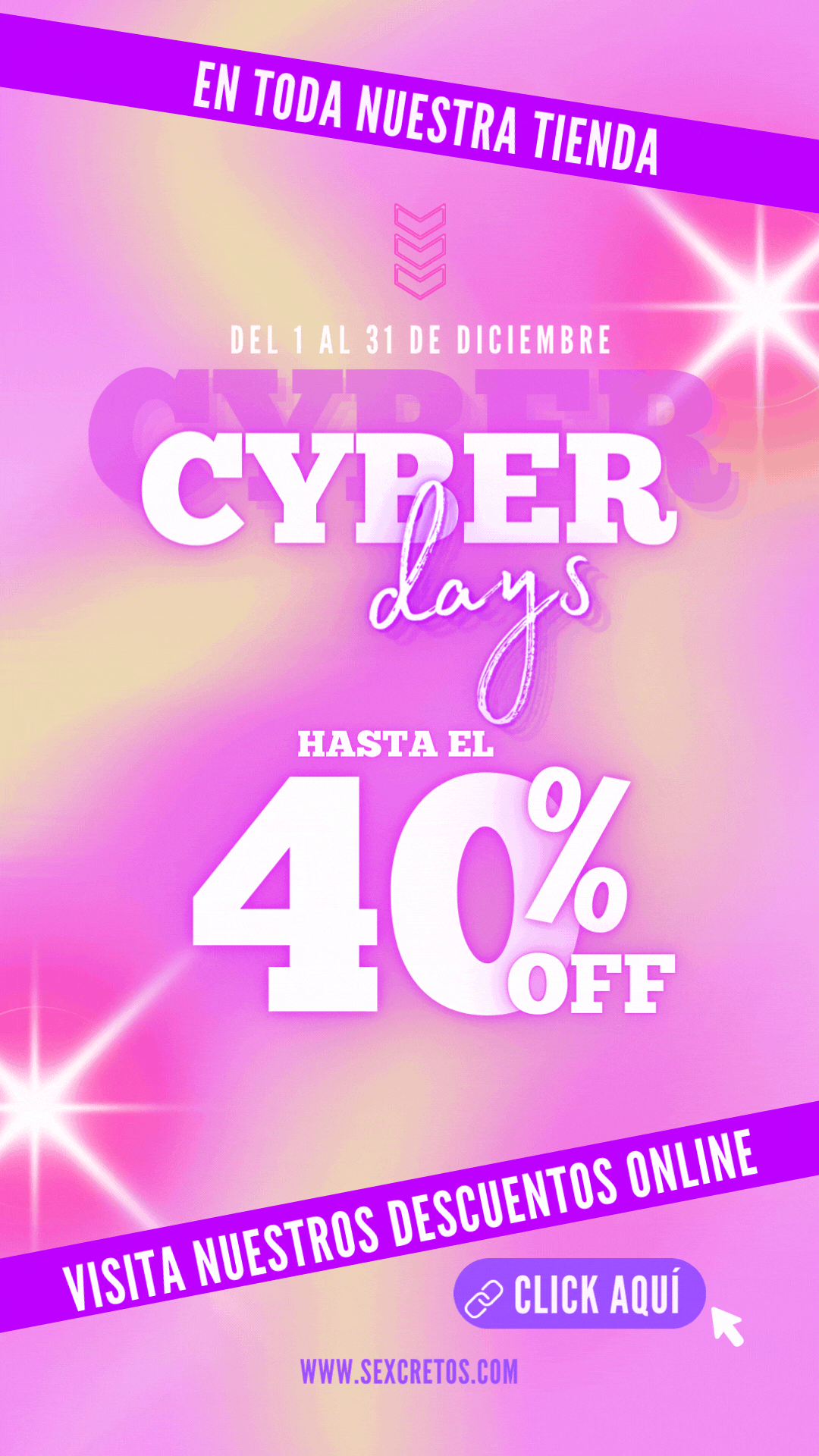 Cyber Days Sexcretos - Móvil